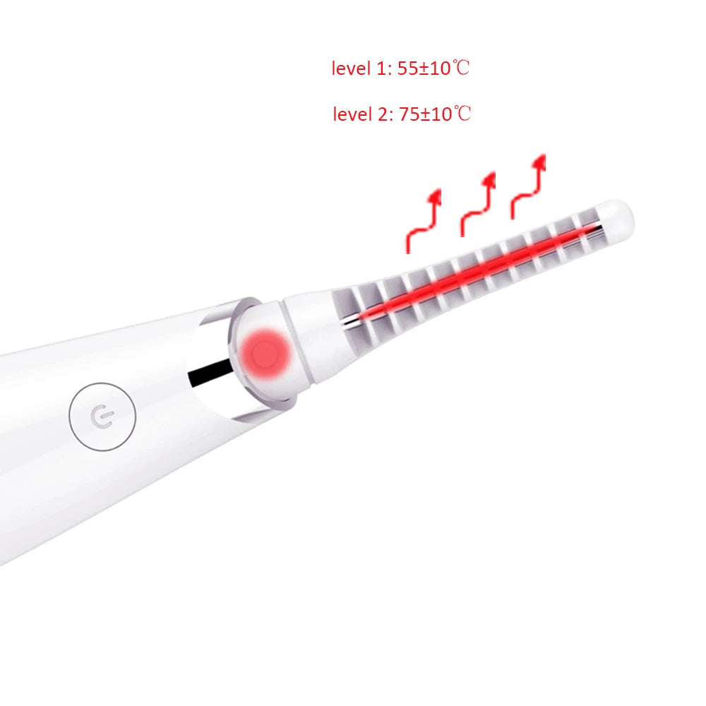 Ready to Ship Heated Electric Eyelash Curler Beauty Makeup Eye Lash Brush