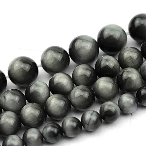 Natural AA Quality Hawk Eye Eagle Eye Healing Power Gemstone Polished Smooth Loose Beads