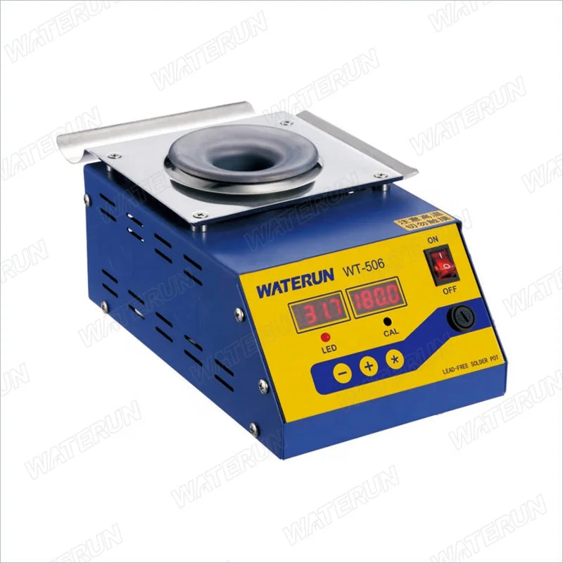 Lead-Free 220V/110V Titanium Square Soldering Pot WT-558 0-600 Degree Waterun From Reliable Supplier
