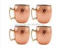 Moscow Mule Copper Mug Sublimation Copper Plated Stainless Steel Mug Engraved Beer Drinking Mug