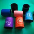 Wholesale Beer Can Sleeve Blank in Bulk Black Silk Screen Printing Neoprene Blank Sublimation