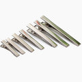 200 Pcs Silver Metal Alligator Hair Clip Single Prong Hairpin for DIY Barrettes Headwear 32mm 40mm 45mm 55mm 65mm 75mm 95mm