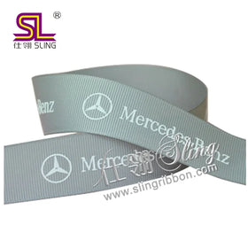 OEM Custom Sizes Satin Grosgrain Ribbon with Printed Brand Logo Factory-Best Gift Ribbons