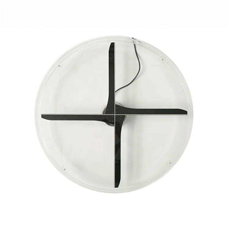 Hot Products 60cm Transparent 3D Hologram Fan Cover China Manufacturer for Advertising Equipment