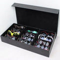 Popular PU Sunglasses Display Rack Sunglasses Display Cabinet Case Storage Box