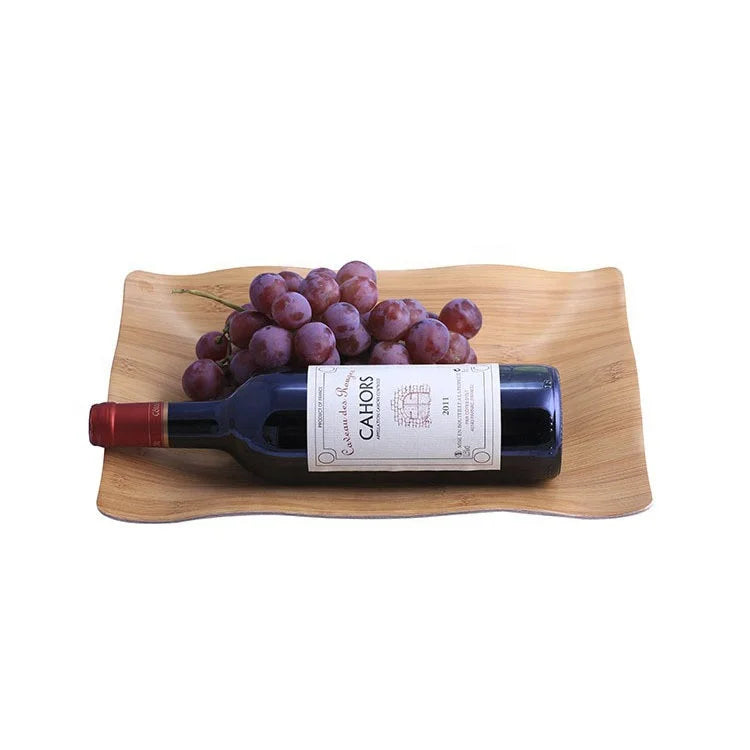 Wholesale Creative Hot Sell  Hotel 41cm  Wood  Large Serving Tray