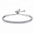 Factory Supply Adjustable Chain Hot Selling Cubic Zirconia Chain Tennis Adjustable Brace Fashion Micro Inlay Zircon Bracelet