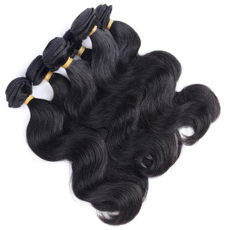 In Stock 100% Raw Virgin Brazilian Hair Water Wave Bundle with 13x4 Lace Frontal