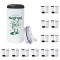 Free Shipping USA Warehouse 25pcs/ctn 16oz Sublimation 4 in 1 Can Cooler Stainless Steel with Plastic Lid for Drinking