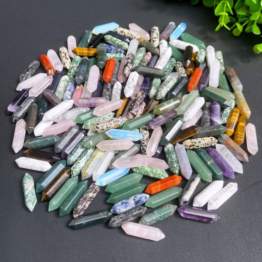 Wholesale Natural Quartz Crystals Healing Double Terminated Mini Crystal Point