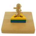LT125 Montessori Kids Wooden Educational Toddler Toy Twist & Sort Montessori