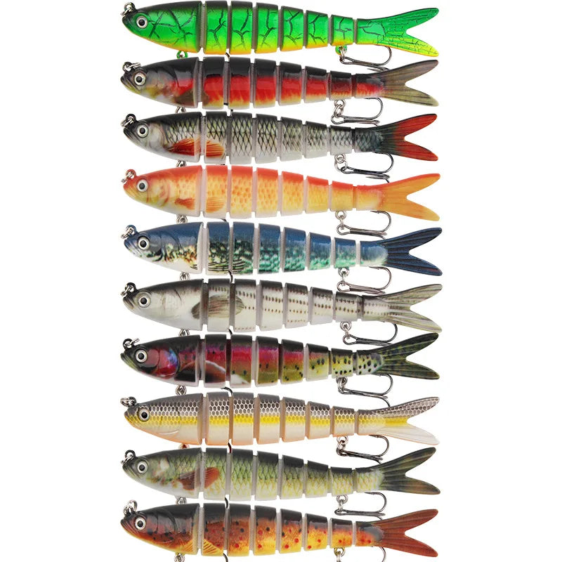 13.5cm/23g Multi-segment Fish Plastic Simulation Hard Bait Sea Fishing Lures