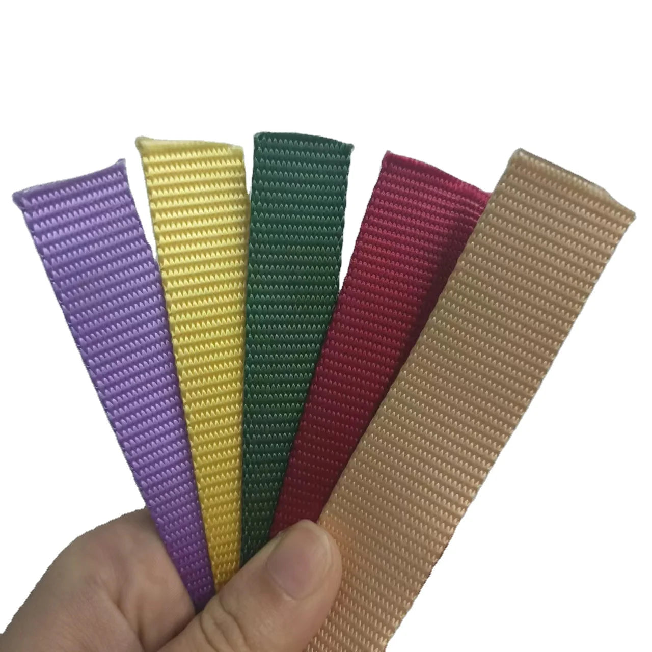 High Quality Strong Webbing ECO-friendly Recycled Nylon Polyester Webbing for Dog Lead Webbing