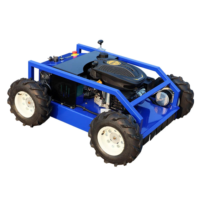 Agriculture Remote Control Smart Petrol-Powered Lawn Mower 4-Stroke Engine Grass Box Intelligent Satellite Navigation Grass