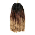 Spring Twist Hair Crochet Braid 10inch Length Afro Twist Hair Attachment High Temperature Fiber Synthetic Hair