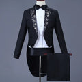 Men's Emcee Groom Wedding Banquet Suit Studio Photo Suit Host Singer Performance Tuxedo Suit