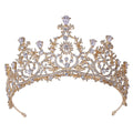 New Design Zircon Bride Tiaras and Crowns Wedding Hair Accessories Crystal Rhinestone Wedding Crown
