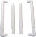 Plastic Cross Stitch Frame Square Embroidery Hoop White DIY Sewing Tools Sewing Hoop Handhold Craft Clip Embroidery Snap Frame