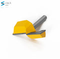 L-N230 Cleaning Bottom Router Bits 1/2inch 12mm 8mm Shank 2-1/4 Cutting Diameter Surface Planing Router Bit