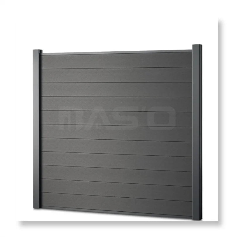 Wholesale Outdoor Wood Plastic Villa Garden Fence Board Waterproof and Moisture-proof Outdoor WPC Fence Co-extruded Fencing Gate