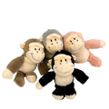 Wholesale Plush Chimpanzee Keychain Mini Backpack Ornament Monkey Hanging Gorilla Stuffed Animals Key Chains Gorilla Plush Toy