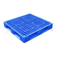 1000*1000*150MM Slip Sheet Style Cheap Single Faced 4-Way Stackable Pallet Racking System Clean Mesh Six Runners Plastic Pallet