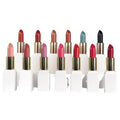 Long-lasting Shimmer Metal Huda Lipstick Set with 53 Colors Waterproof Matte Lipstick & Liquid Gloss Private Brand
