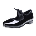 EU US in Stock Wholesale PU Leather Tap Shoes Patent Leather Tan Tap Dance Shoe for Girls and Boys (Toddler/Little Kid/Big Kid)