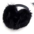 Sample Support Rex Rabbit Fur Earmuffs Winter Ear Muffs  Lovely Warm Windproof Plush Ear Cover Earmuffs With Student Riding Warm