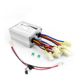 Aluminum 350W Electric Bicycle Brushed Motor Controller with Fuse