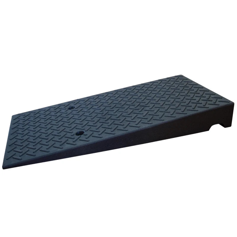 Durable Heavy Duty Rubber Driveway Safety Ramp Outdoor Roadway Kerb Curb Ramp Garage Threshold Transport Car Sidewalk Curb Ramp