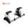 Multi Function Dumbbell Set Free Weights Gym Fitness Equipment Cast Iron Adjustable Dumbbells Set 40kg