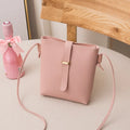 2024 Fashion Pu Leather Women's Handbags Large Capacity Designer Casual Ladies Tote Female Bucket New Women Shoulder Bag