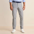 Men's Regular Fit Stretch Golf  Pants Moisture Wicking Flat Front Pants With Pockets