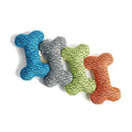 Fly Woven Bones Pet Chew Toy Indestructible Bite Resistant Sounding Toy