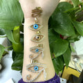New Design Fashion Stainless Steel Lucky Eye Necklaces for Women Turkey Jewelry