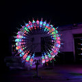 Customized Outdoor Garden Large 3d Metal Art Stainless Steel Wind Kinetic Spinner Sculpture for Sale