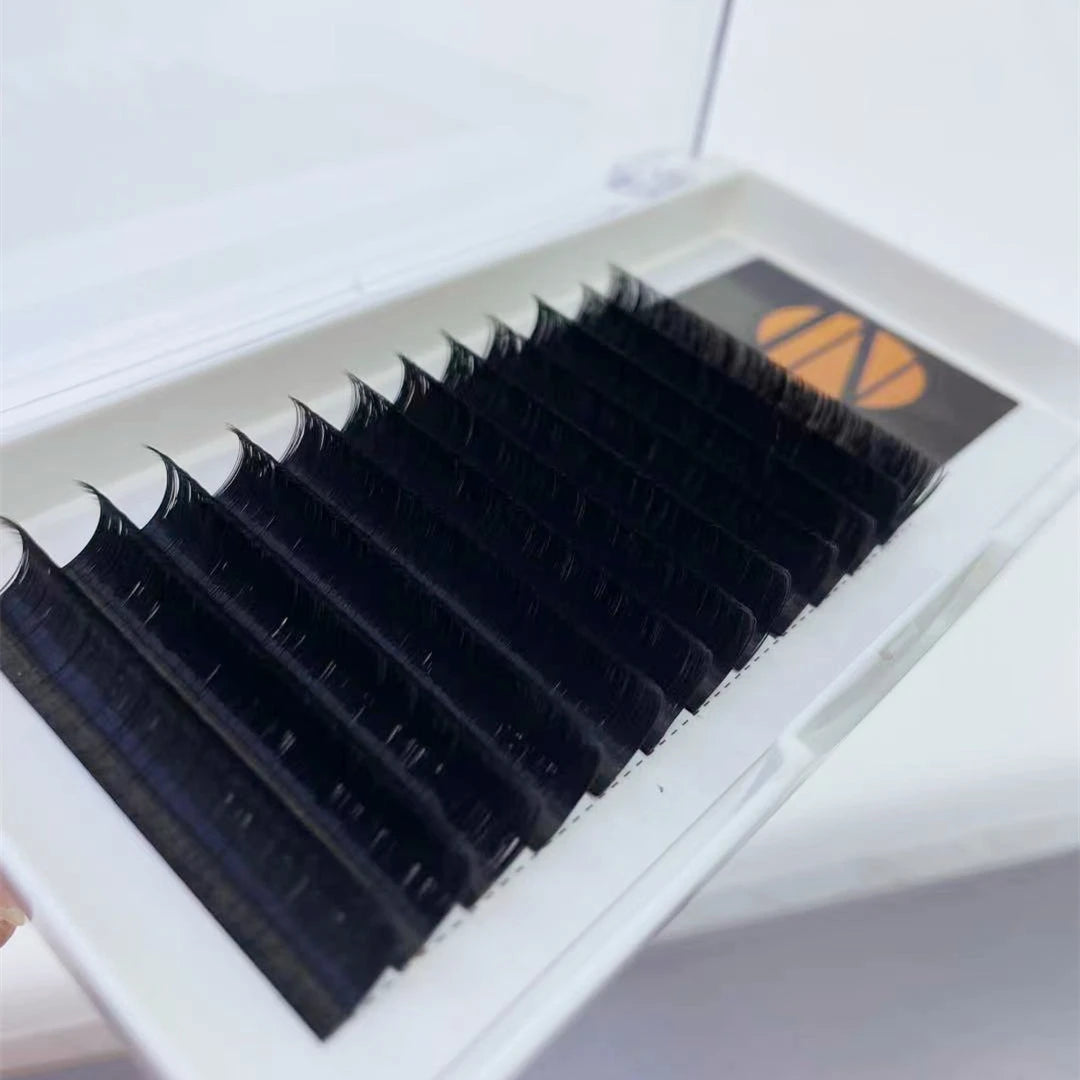 Quality Wholesale Easy Fans Cashmere Mink Individual Eyelash Extensions Volume Trays