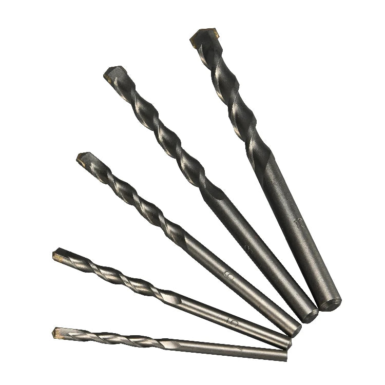 SALI High Speed Steel Full Ground Twist Drill Bit Set SDS Plus Shank Cobalt 3-Year Warranty for High Performance Wood Drilling