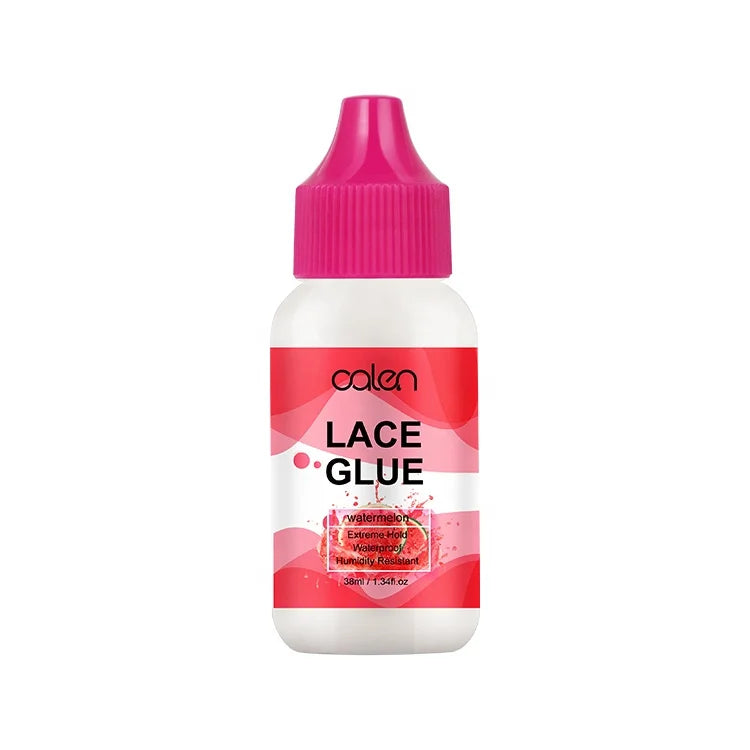 OEM Custom Waterproof Hair Lace Glue Watermelon Wig Glue Invisible Extreme Hold Wig Adhesive