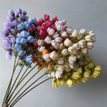 C-LTF001 Artificial Silk Flowers Faux Lantern Flower Branches Plastic Phoenix Flower for Wedding Home Decoration