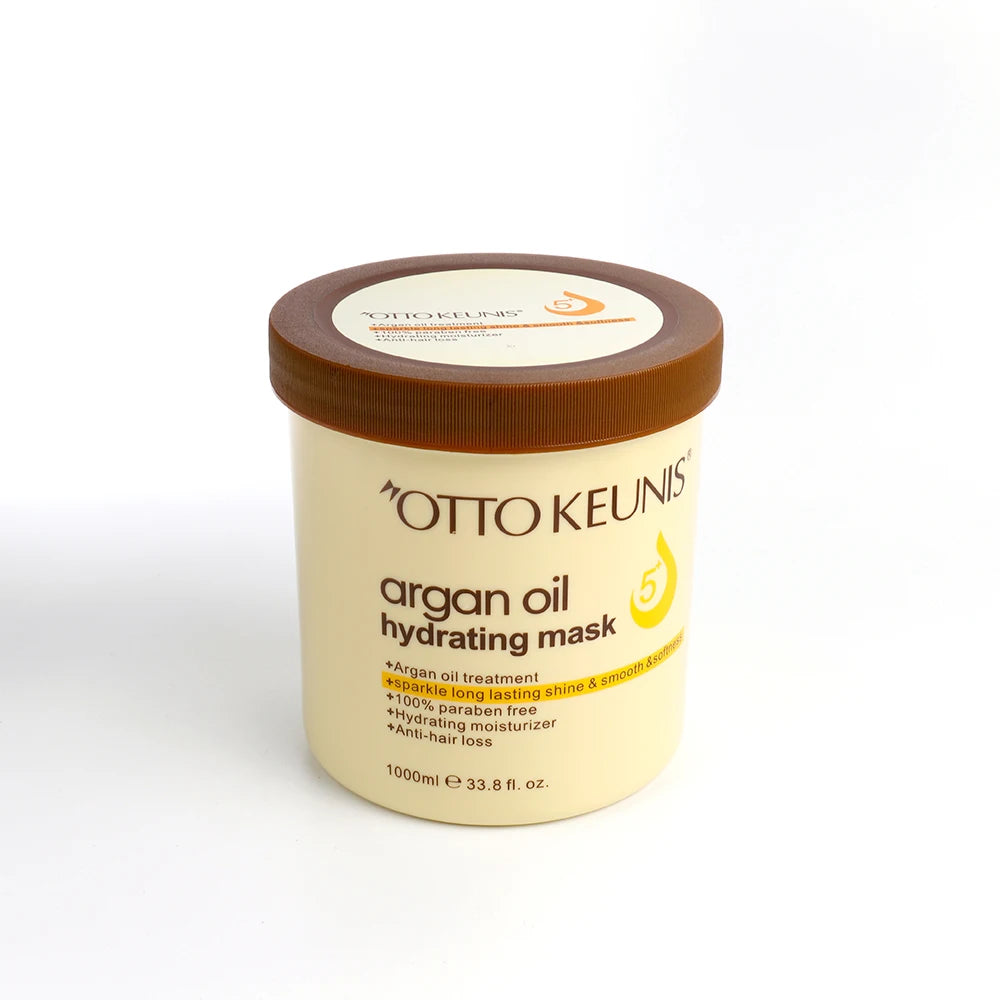Deep Conditioning Rich in Vitamin E Repair Hydrate Organic Collagen Keratin Argan Hair Mask