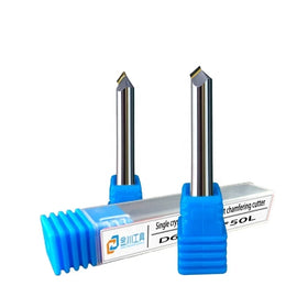 Jinchuan 90 Degree MCD Diamond Endmills Hot Sale Chamfering Milling Cutter 6mm Shank Diameter 3/4 Flute Polishing Custom ODM OEM