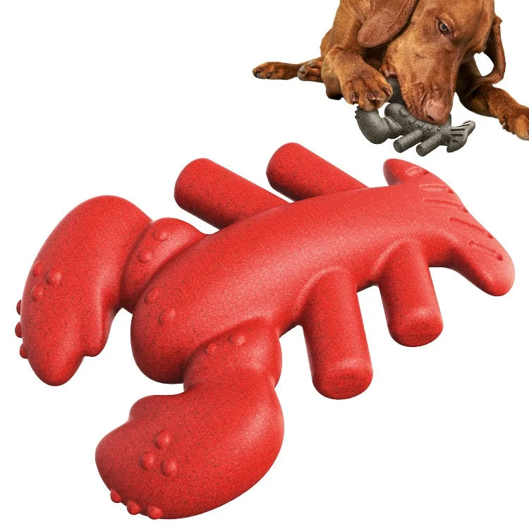 Wholesale Medium & Large Dog Toy Eco-Friendly Plastic Lobster Molar Stick Popular New Pet Supply by Manufacturer