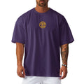 Men's Custom Printable Logo Sweatshirt New Style Oversized Knitted T-Shirt with Polyester Mesh Fabric