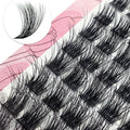 Long Lasting Self Adhesive c d Curl Diy Custom Package Lash Kit 6-18mm Pre Cut Segment Individual Cluster Diy Lashes Wholesale