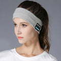 Wholesale Unisex Thin Sports Headband Black Grey White for 5.0 Wireless Music Headphones 100% Polyester All Seasons for