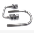 M10 U Bolt 2894 Ubolt Stainless Steel Grade 8.8 Drop Forged for Pipe Clamp and Structural Fastening