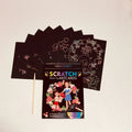 GF New Design Scratch Paper Art Set DIY Creative Children's Painting Drawing Rainbow Card Sctatch Art Paper
