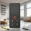 2in1 Long Distance Range Finder Laser Meter Electric Laser Distance Meter for Interior Decoration Construction
